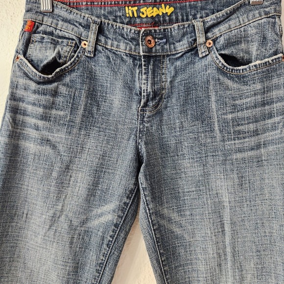 Y2K Vintage !It Jeans Bootcut lowrise flares size juniors 9/10 - Picture 3 of 11